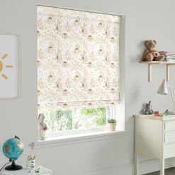 Woodland Friends Off White Made to Measure Roman Blind