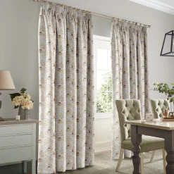 Woodland Friends Off White Made to Measure Curtains