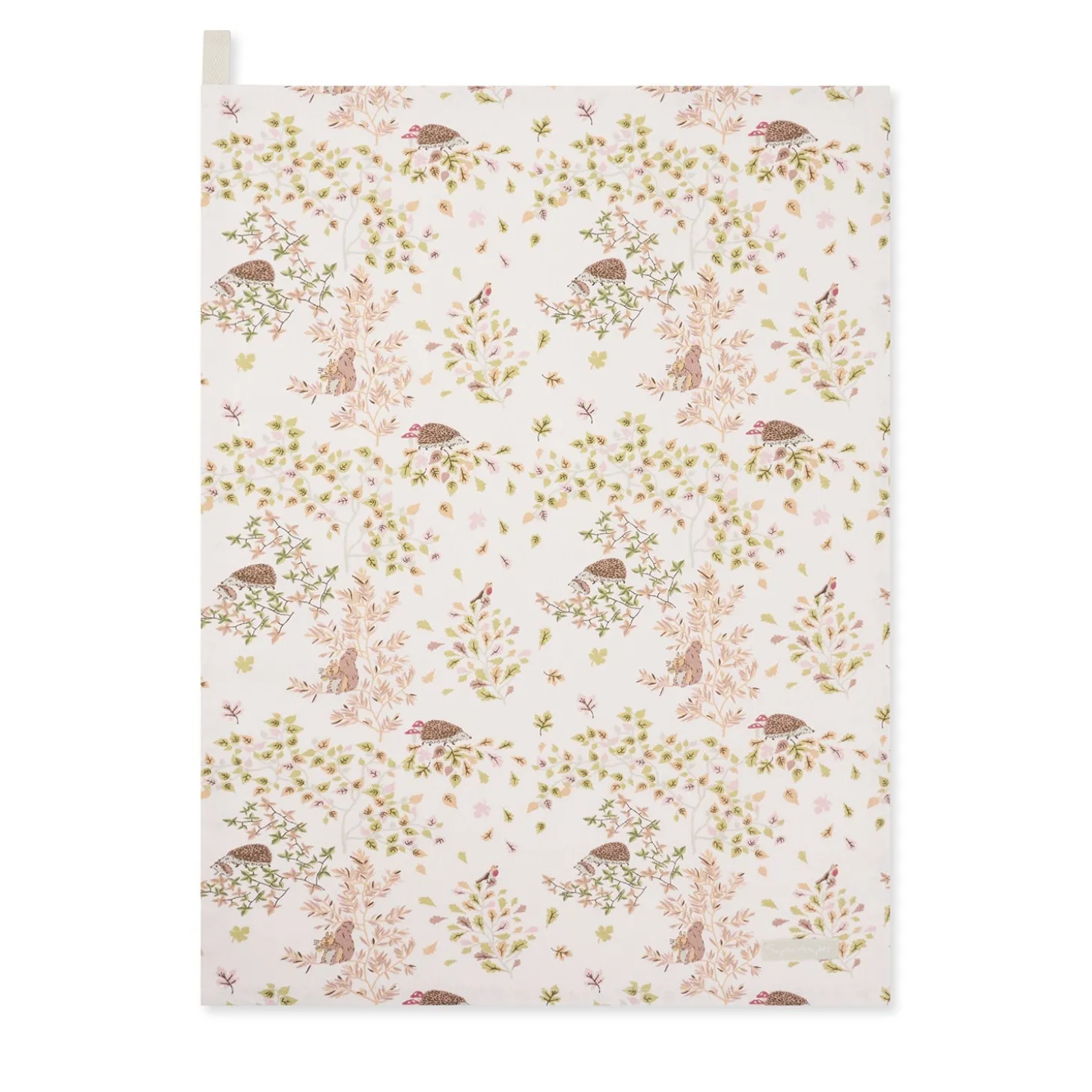 Woodland Friends Tea Towel